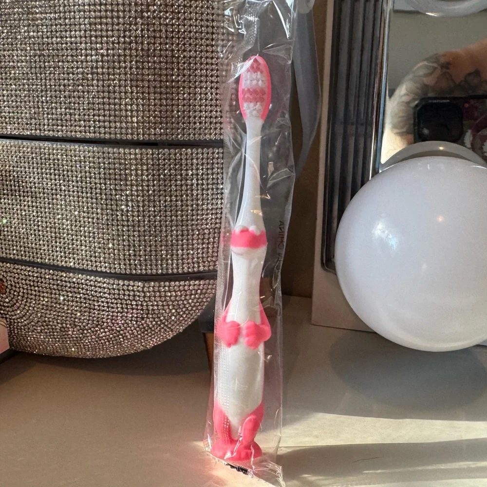 3/$15 Pink Child’s Travel Toothbrush Soft Bristle New